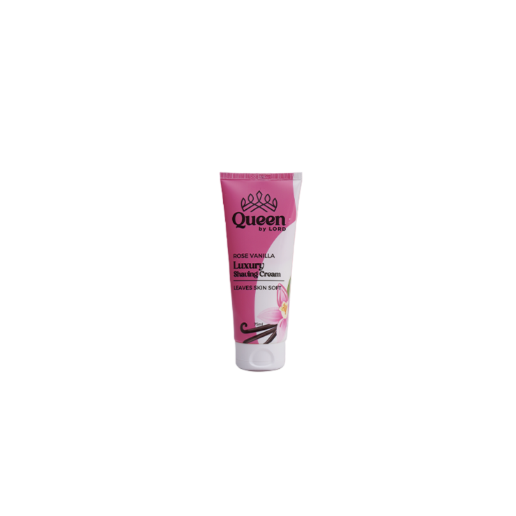 Queen Shaving Cream Rose Vanilla (Travel Size)