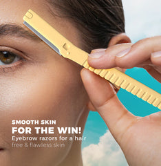 Queen Eyebrow Razor Set of 3 - Multicolour