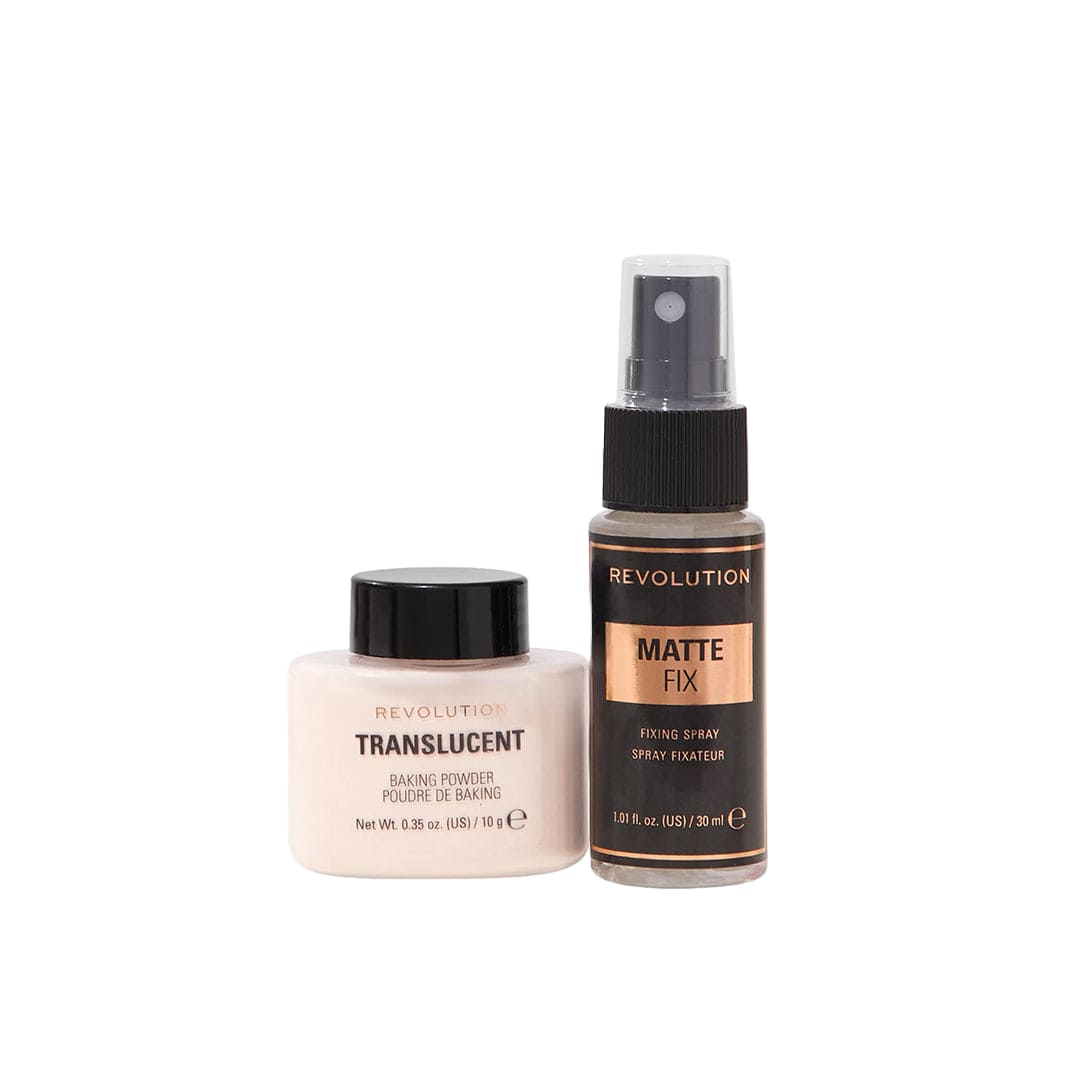 Revolution Mini Matte Heroes Makeup Setting Duo