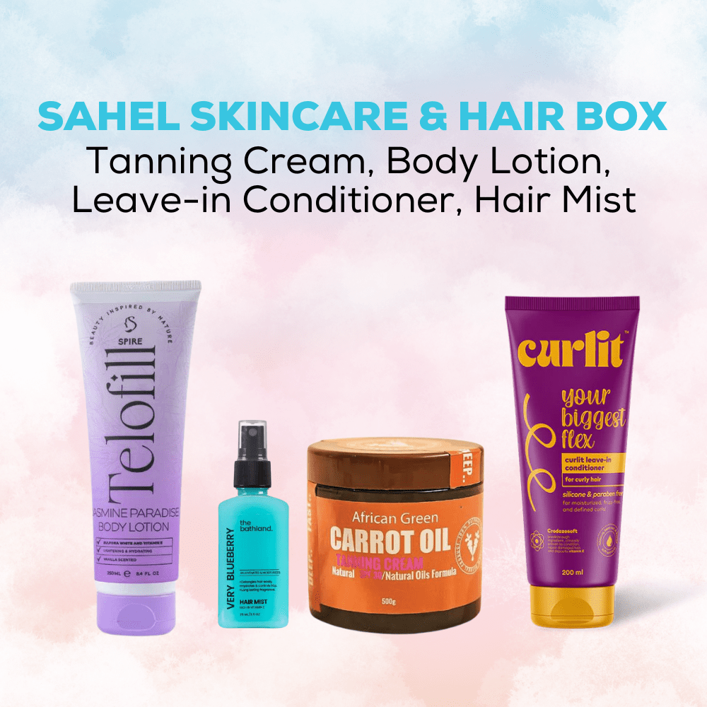 Sahel's Skincare & Hair Box