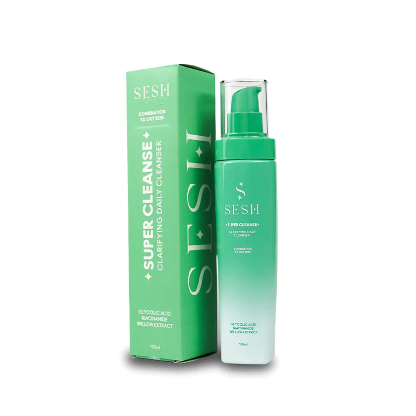 Sesh Super Cleanse Facial Cleanser for Oily Skin