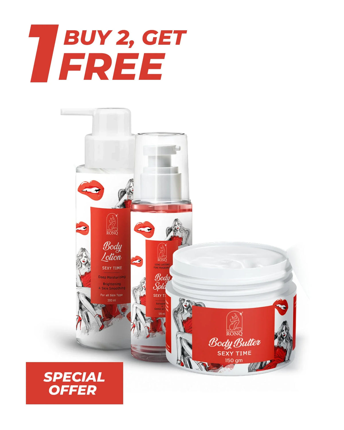 Moisturizing Package - مجموعة الترطيب سيكسي تايم