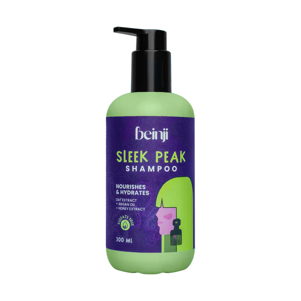 Beinji Sleek Peak Sulfate-Free Shampoo