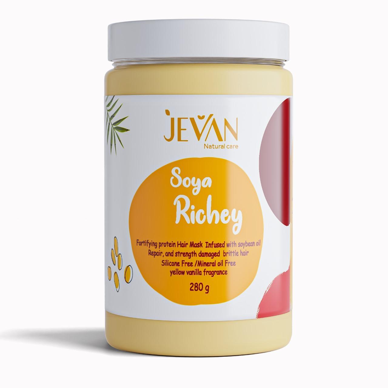 Soya Richey Protein Hair Mask Treatment for Dry, Damaged & Colored Hair