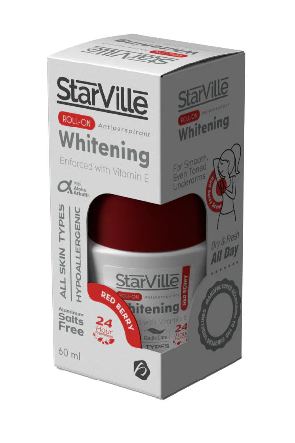 StarVille Whitening Roll on Redberry 60 ml