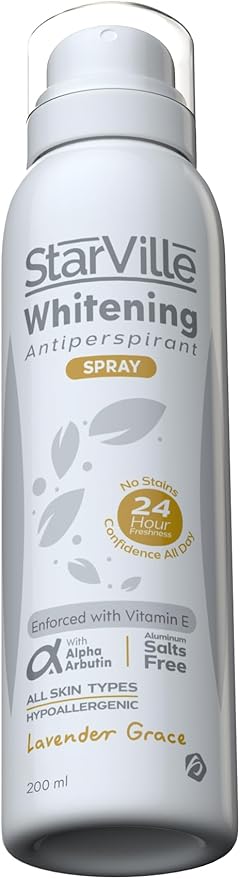 Starville Whitening Antiperspirants Spray Lavender Grace