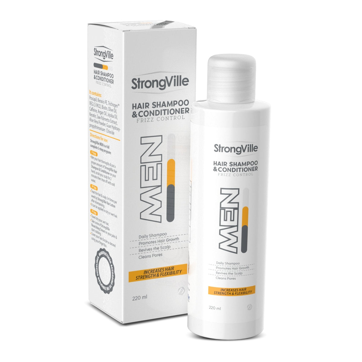 Strongville Men Shampoo & Conditioner 220ml