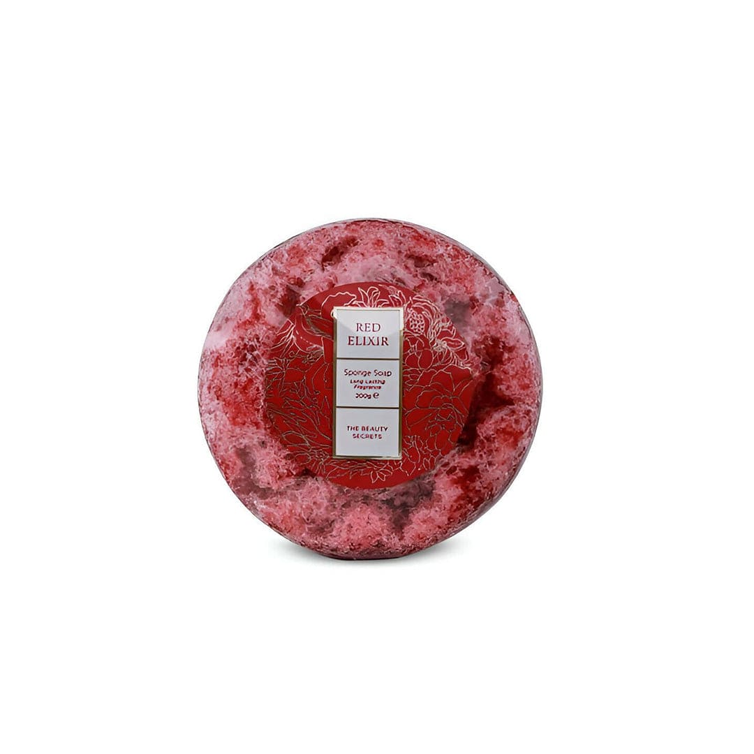 The Beauty Secrets Red Elixir Sponge Soap - 200g