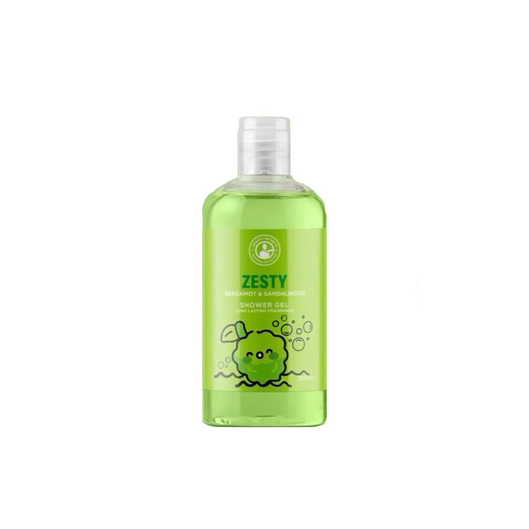 The Beauty Secrets ZESTY - Bergamot & Sandalwood Shower Gel