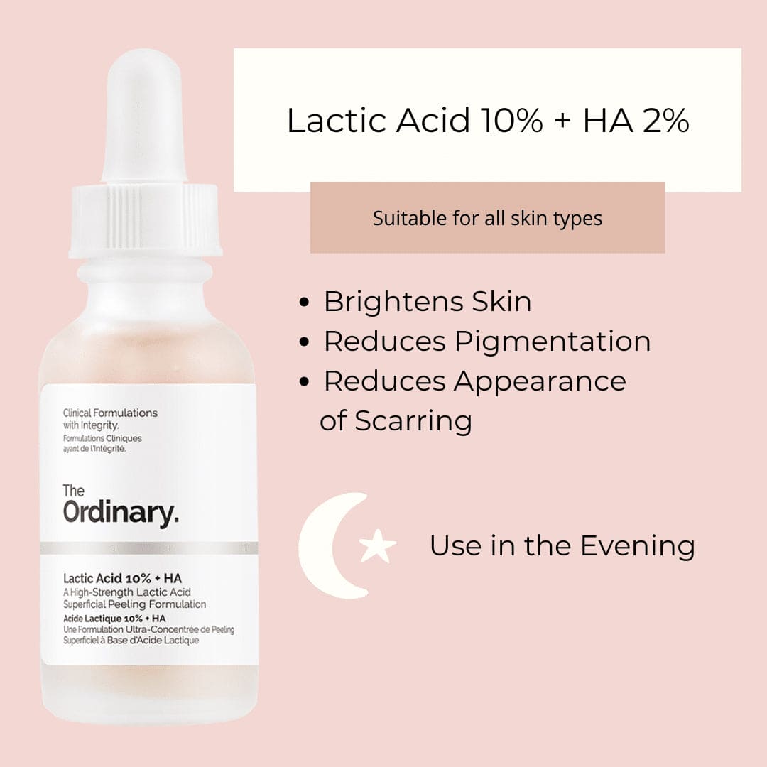 The Ordinary Lactic Acid 10% + HA - 30ml