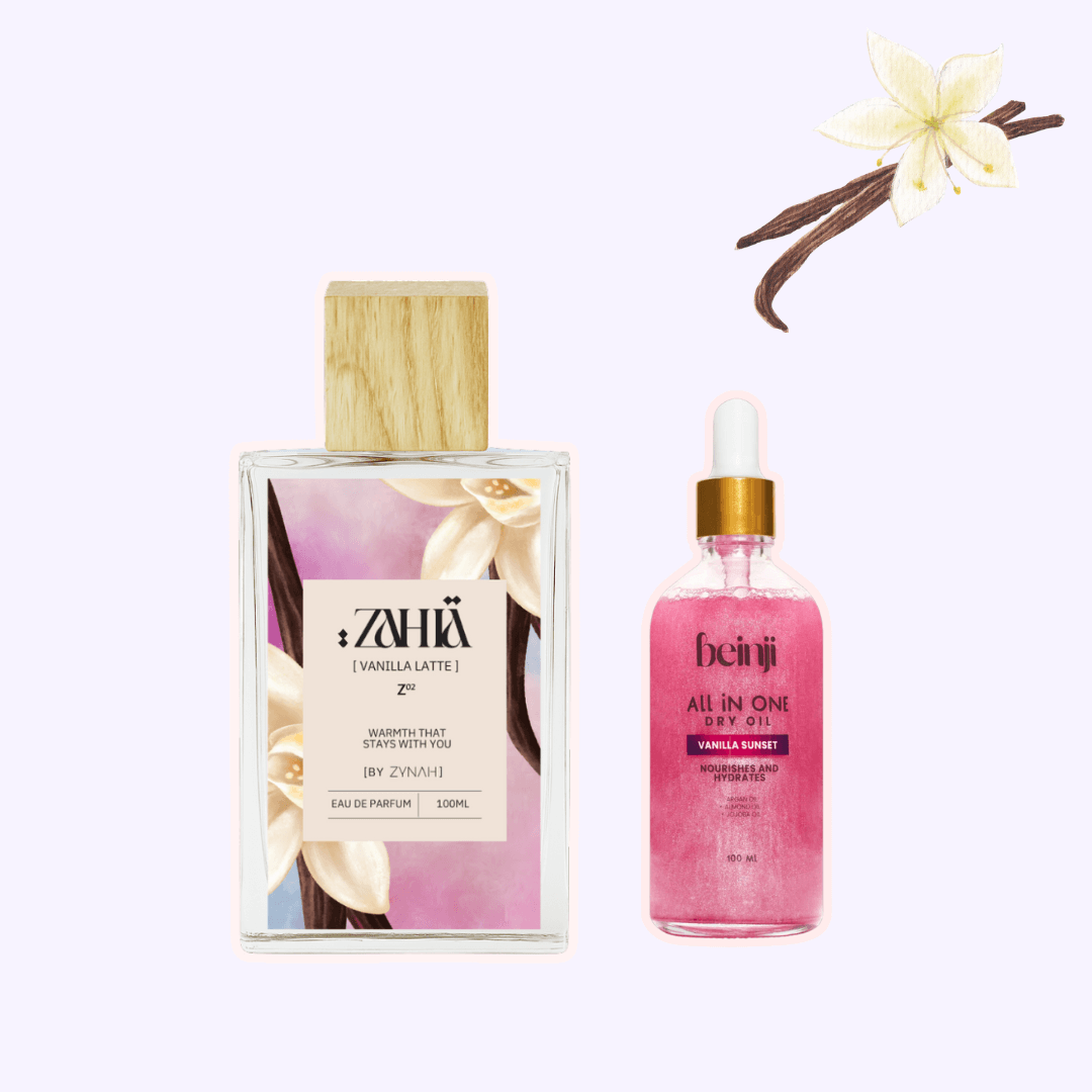 Vanilla Goodness (Zahia Perfume & Beinji Dry Oil)