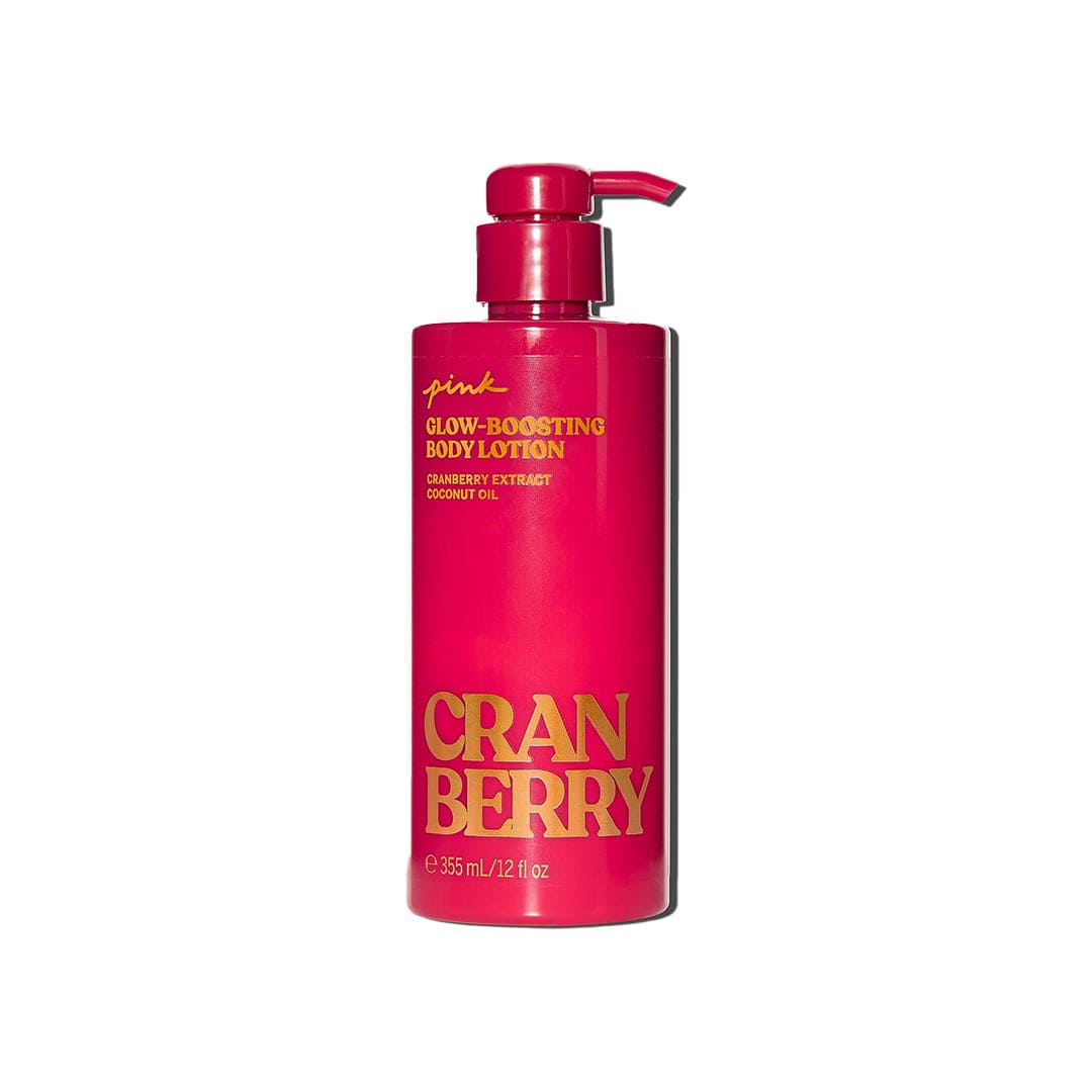 Victoria's Secret PINK Glow-Boosting Cranberry Body Lotion