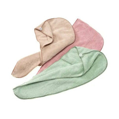 ebelin Hair Turban Microfiber Towel - 1pc Random Color