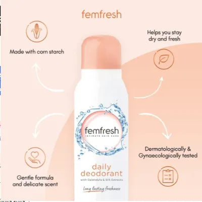 بخاخ منعش للمناطق الحميمية من فيم فريش - 125مل